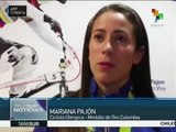 Ciclista colombiana dedica su medalla de oro en Río a su país