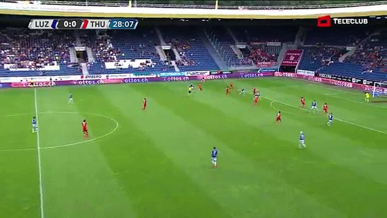 FC Luzern 1:0 FC Thun (Swiss Super League 5. Runde 2016/2017 21.August 2016)