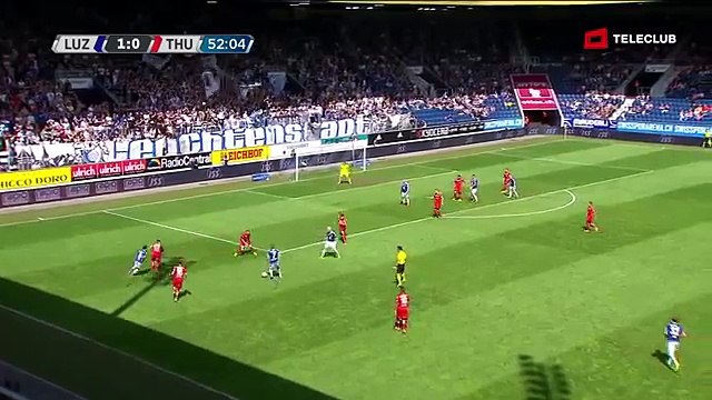FC Luzern 2:0 FC Thun (Swiss Super League 5. Runde 2016/2017 21.August 2016)