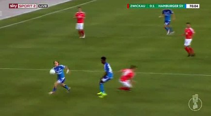 Alen Halilovic Goal HD - Zwickau 0-1	Hamburger SV - 22-08-2016