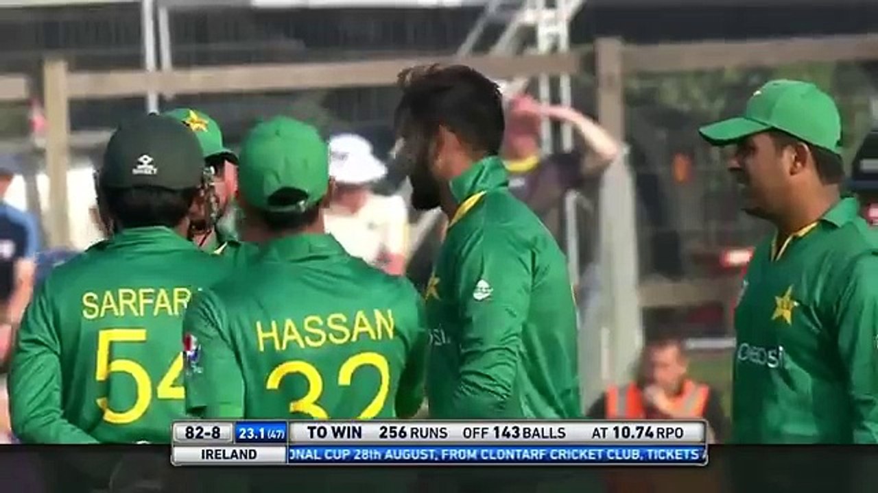 Imad Wasim Five Wickets Haul vs Ireland_ Pakistan vs Ireland 1st ODI 2016