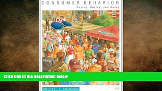 FREE DOWNLOAD  Consumer Behavior: Buying, Having, and Being (11th Edition)  DOWNLOAD ONLINE
