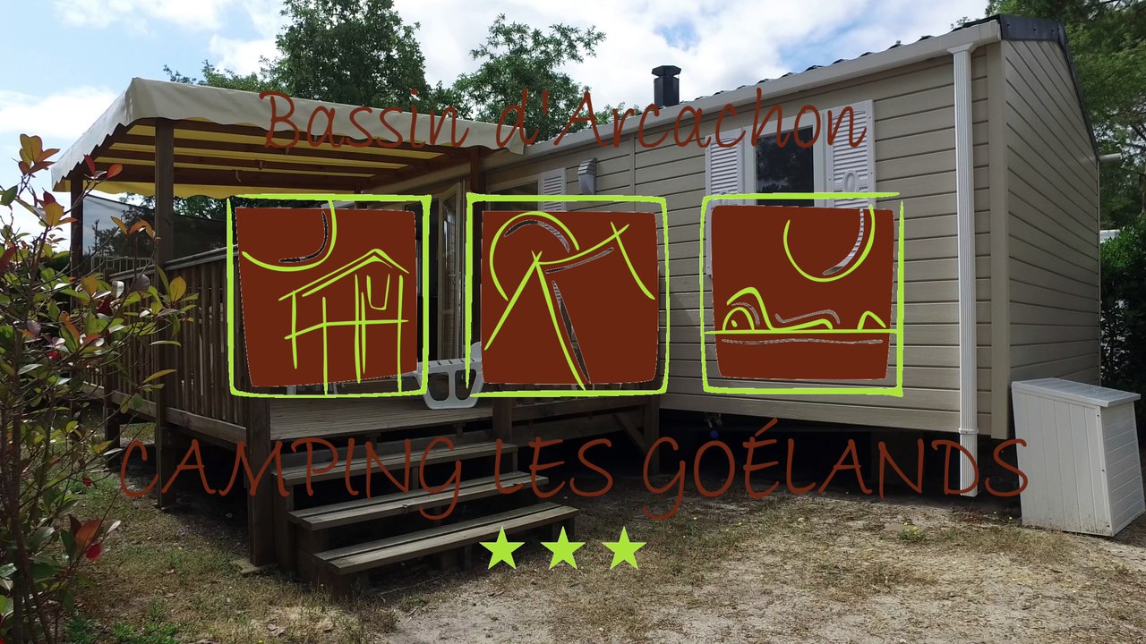 Mobihome 2 chambres Camping les Goélands