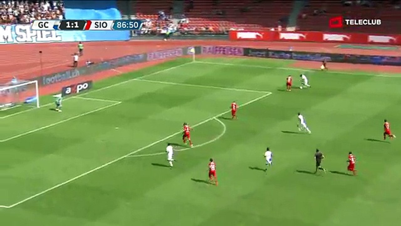 Grasshoppers 2:1 FC Sion (Swiss Super League 5. Runde 2016/2017 21.August 2016)