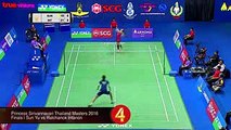 Ratchanok Intanon - Top 5 - Badminton - Play Of The Day