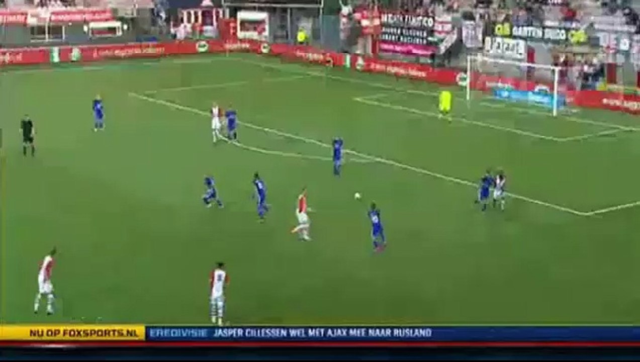 Cas Peters Goal - Fc Emmen 1-0 Almere City FC - (22/8/2016)
