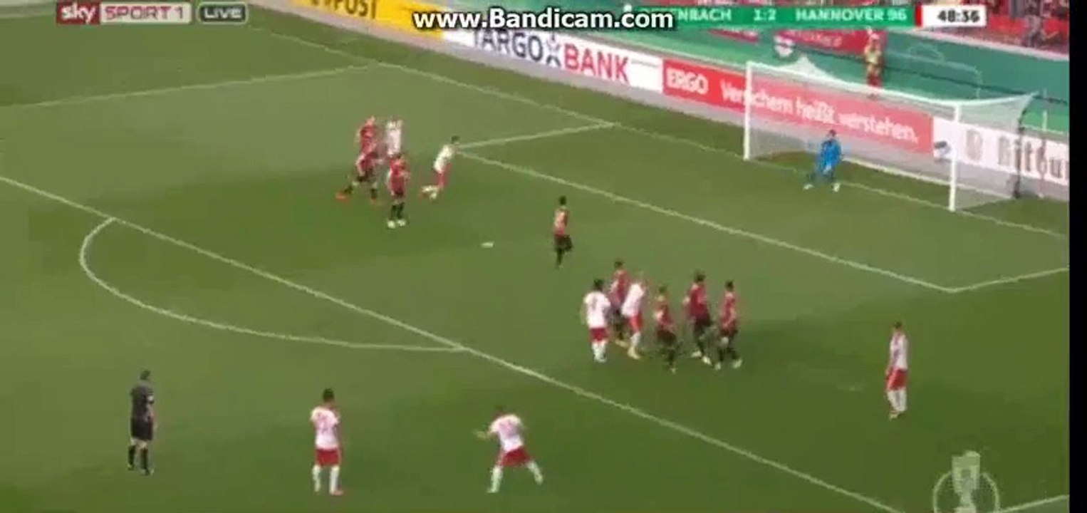 Serkan Firat 2nd Goal - Kickers Offenbach 2-2 Hannover 96 - (22-8-2016)