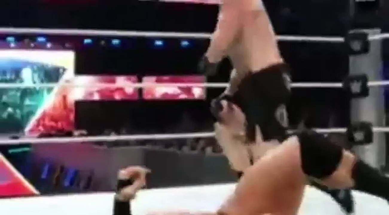 WWE Summerslam 2016 Brock Lesnar Vs Randy Orton Highlights