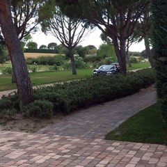 Cristiano Ronaldo de sortie dans sa Bugatti Veyron