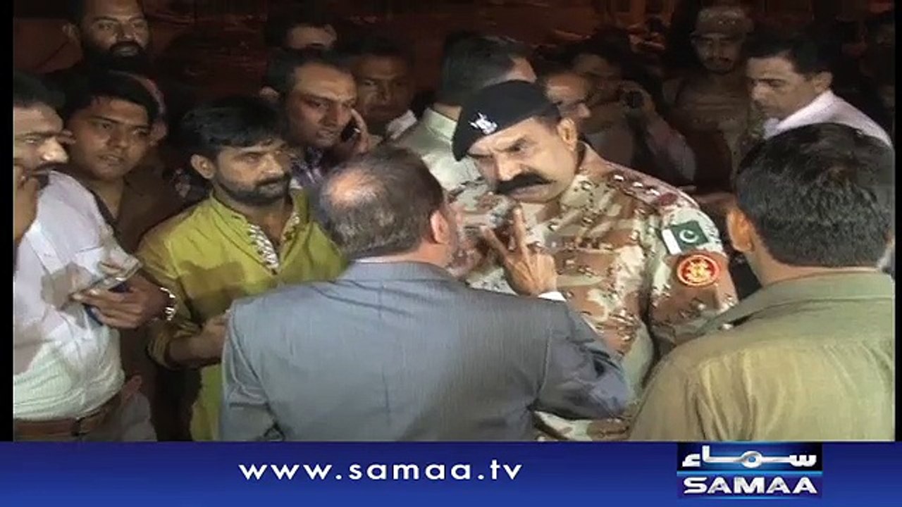 فاروق ستار کو رینجرز گرفتار کرتے ہوئے-22  08 2016