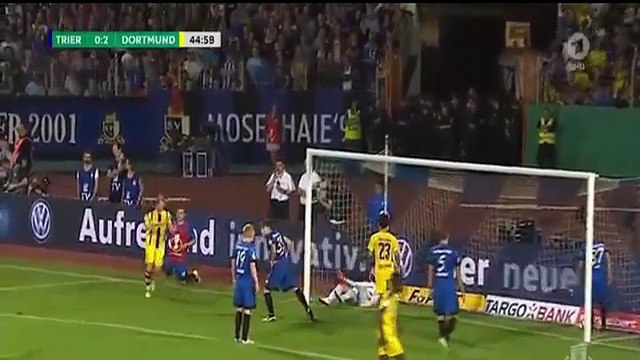 Eintracht Trier 0-3 Borussia Dortmund Highlights Video Goals August 22, 2016