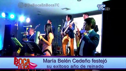 Miguel Cedeño rompió en llanto en la fiesta de su hermana la Reina de Guayaquil