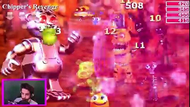 FNAF World CHIPPER ENDING SECRET Chipper's Revenge Boss FNAF World Ending Gameplay - FNAF Sister Location five nights at freddy's animation)