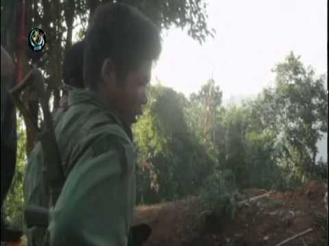 Kachin rebels protect base