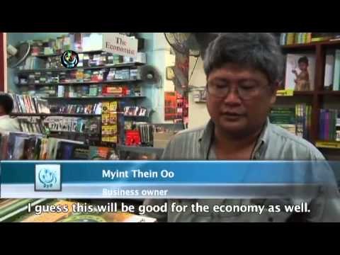 Rangoon residents welcome Obama visit