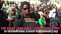 Hundreds Hold Memorial for Victims of Slave Trade