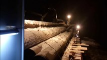 Просрали груз,  18 (осторожно мат) Load straps break spilling thousands tons of cargo into the sea