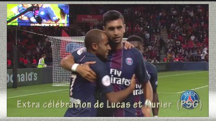 Célébration Lucas et Aurier