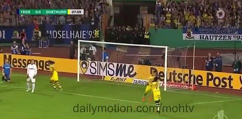 Eintracht Trier vs Borussia Dortmund 0-3 All Goals Highlights 22.08.2016