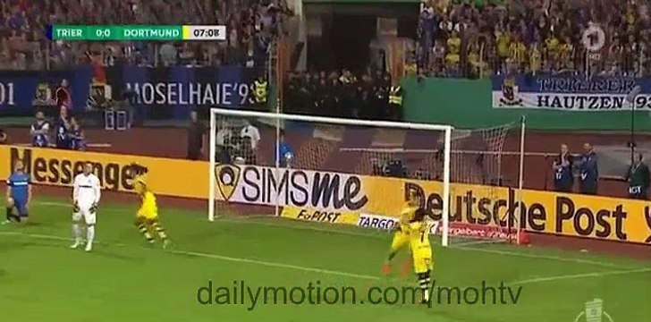 Eintracht Trier vs Borussia Dortmund 0-3 All Goals Highlights 22.08.2016
