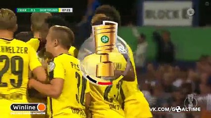 Eintracht Trier 0-3 Dortmund - All Goals & Full Highlights - 21-08-2016