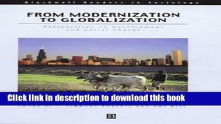 [PDF] From Modernization to Globalization: Perspectives on Development and Social Change