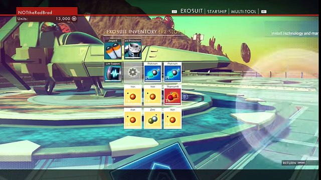 No Man's Sky Walkthrough Gameplay Part 2 - Space Station (PS4)