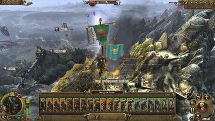 Total War  WARHAMMER - Карта Кампании Геймплея За Орков (RUS)