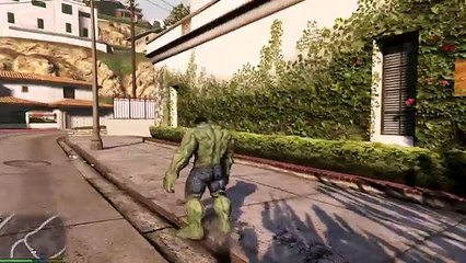 GTA 5 Mods - Hulk vs Plane 2016 HD