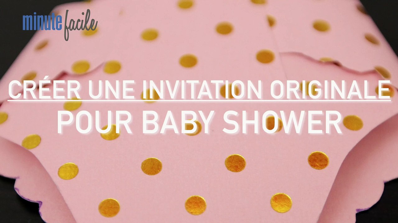 Vie Pratique : Créer une invitation ou un faire-part pour une baby shower