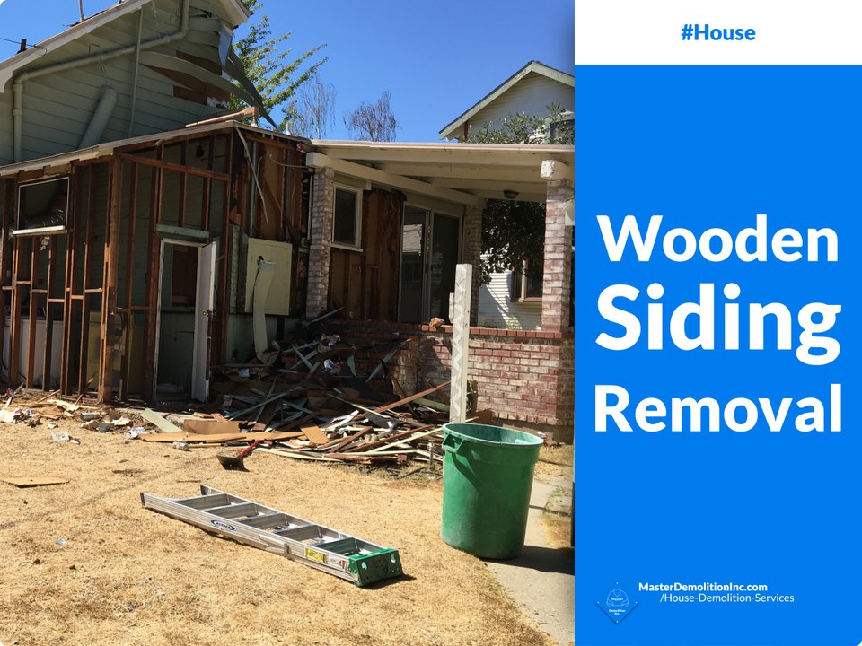 Wooden Siding Removal