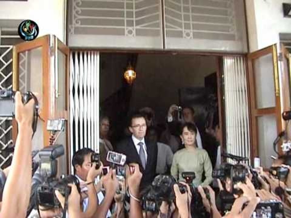 Norway State Secretary meets Aung San Suu Kyi