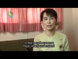 Aung San Suu Kyi urges people to sign petitions