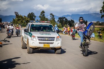 Killing the Streets of Bogota Colombia - Stunt Riding
