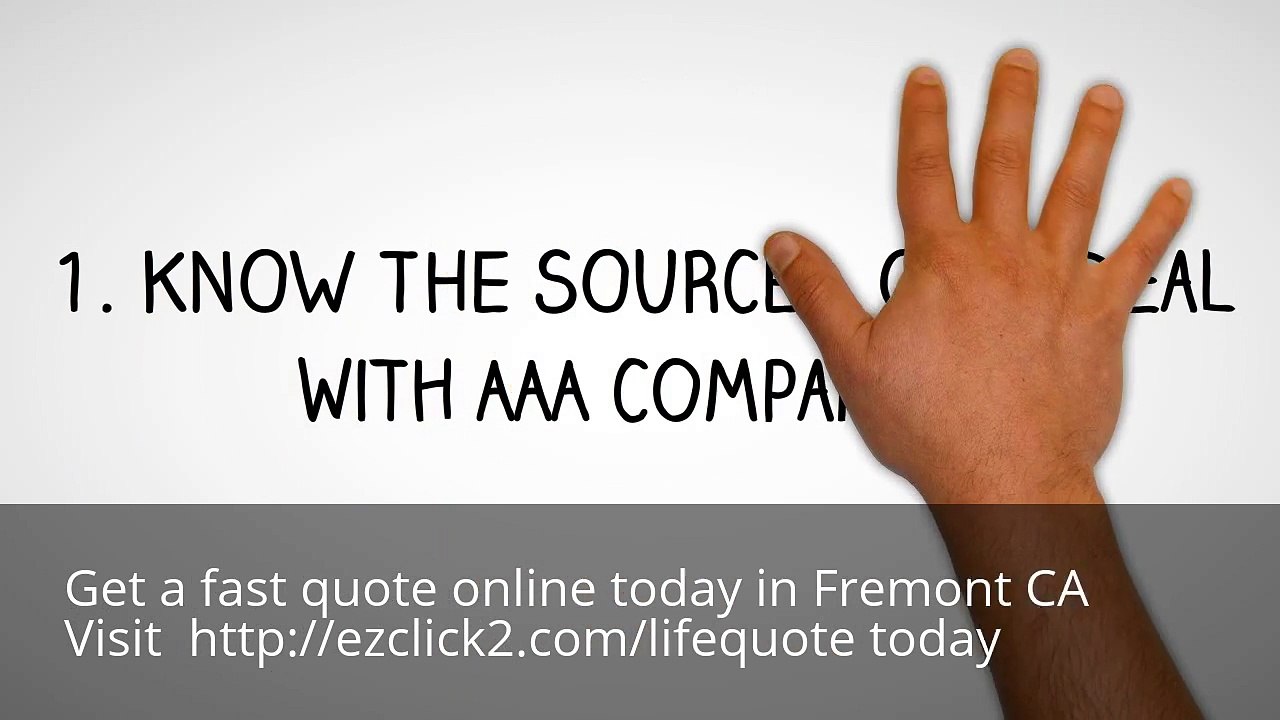 Affordable Life Insurance Quote in Fremont CA