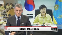 President Park chairs Ulchi National Security Council, cabinet meetings