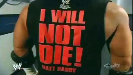 WWE RAW 08/29/2005 - Lita confronts Matt Hardy