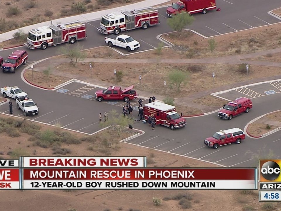 Mountain rescue in Phoenix