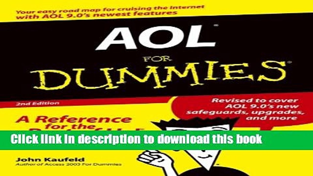 Download AOL For Dummies (For Dummies (Computers)) PDF Online