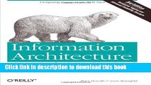 Read Information Architecture for the World Wide Web: Designing Large-Scale Web Sites, 3rd Edition