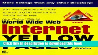 Read New Rider s Official Internet and World Wide Web Yellow Pages Ebook Online