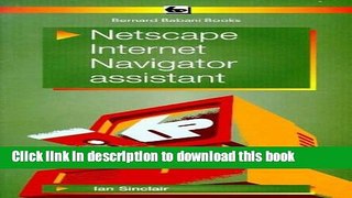 Download Netscape Internet Navigator Assistant (BP) Ebook Online