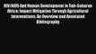 Read HIV/AIDS And Human Development In Sub-Saharan Africa: Impact Mitigation Through Agricultural