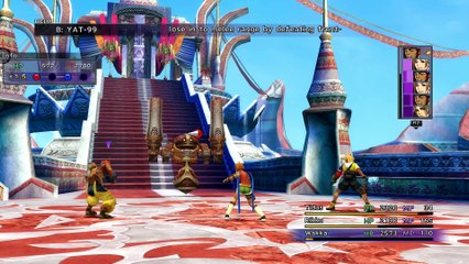 FINAL FANTASY X HD REMASTER WALKTHROUGH (71) WEDDING CRASHING CUTSCENE