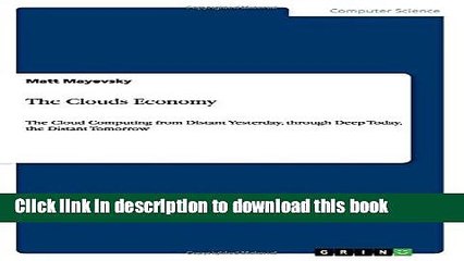 Read The Clouds Economy Ebook Free