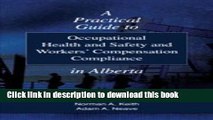 [PDF]  A Practical Guide to Occupational Health and Safety and Workers  Compensation Compliance in