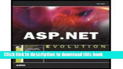 Download Asp Net Evolution (04) by Kent, Dan [Paperback (2004)]  Ebook Free