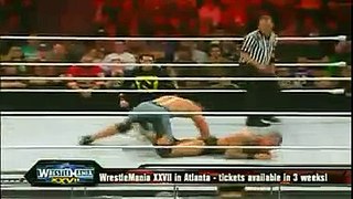 WWE RAW 10/25/10 John Cena vs. Randy Orton PARTE 3/3 EN ESPAÑOL