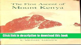 [PDF] The First Ascent of Mount Kenya Download Full Ebook