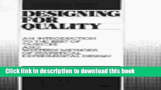 [PDF] Designing for Quality Download Full Ebook